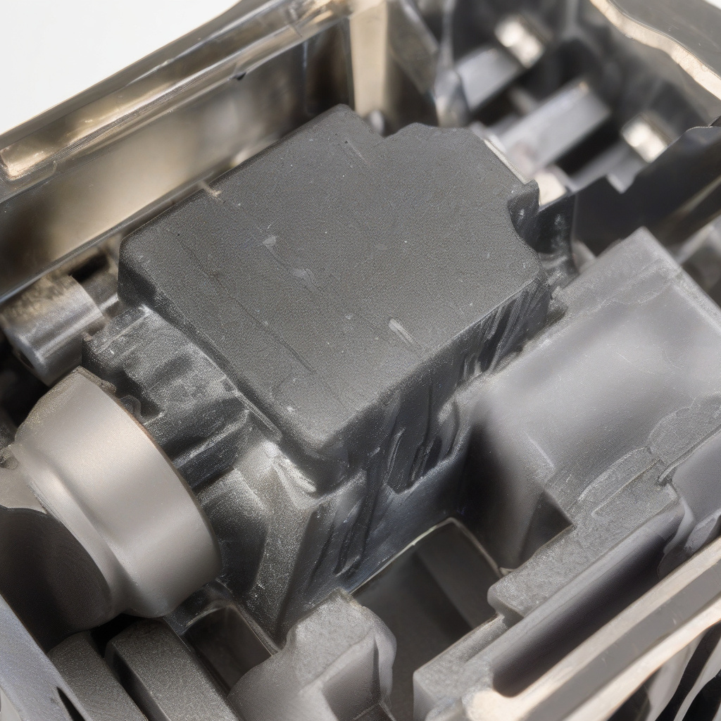 Engine management sensors inside modern car