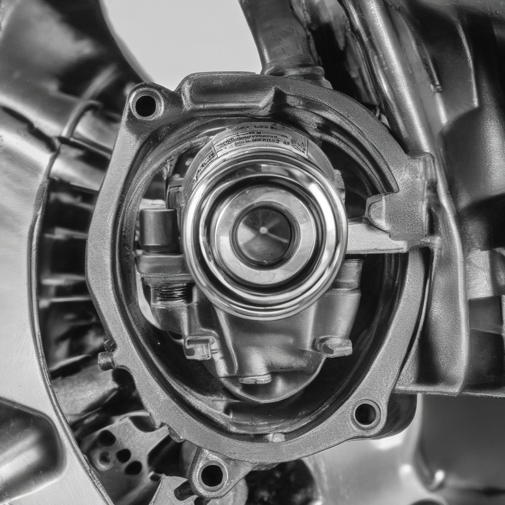 Idle air control valve and sensors under inspection