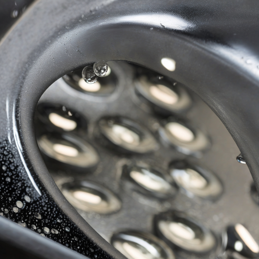 Mechanic inspecting coolant system in workshop