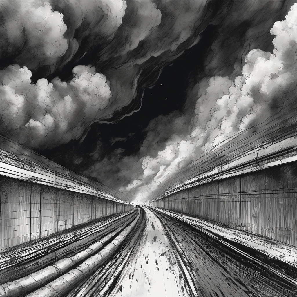 Automotive technician inspecting exhaust for black smoke diagnostics