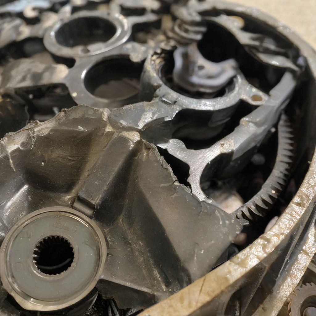 Visual inspection of engine mounts