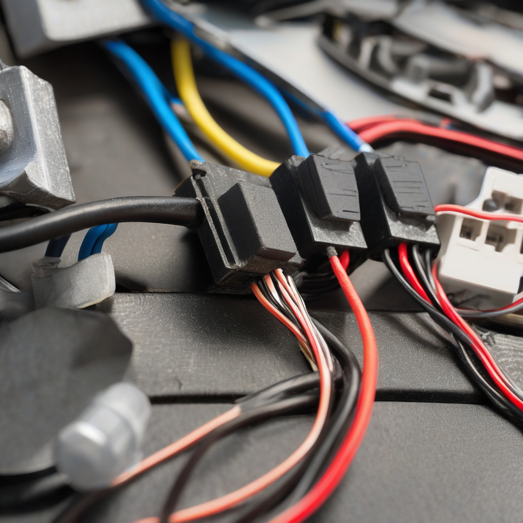 Long-distance car parked safely after experiencing no-start issue