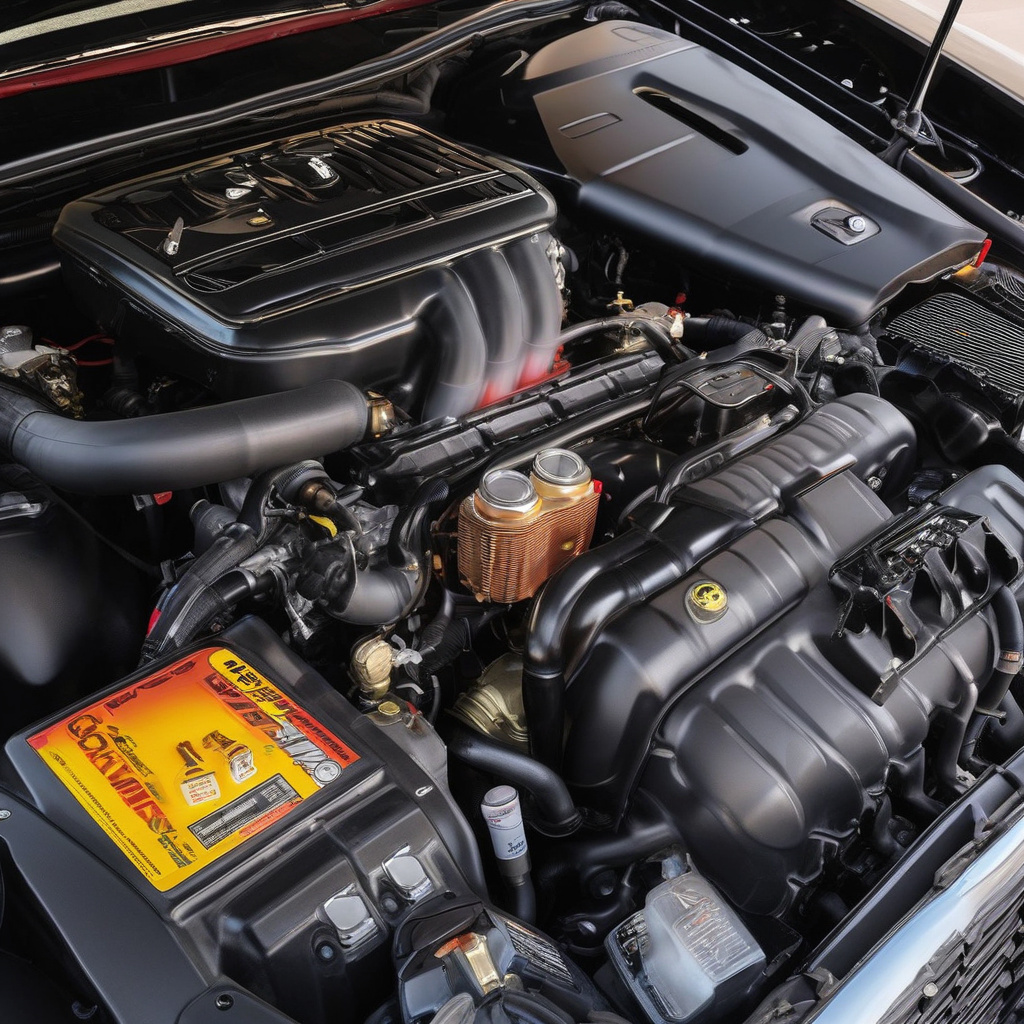 Diagnostic check for fuel smell in engine bay during real-world maintenance