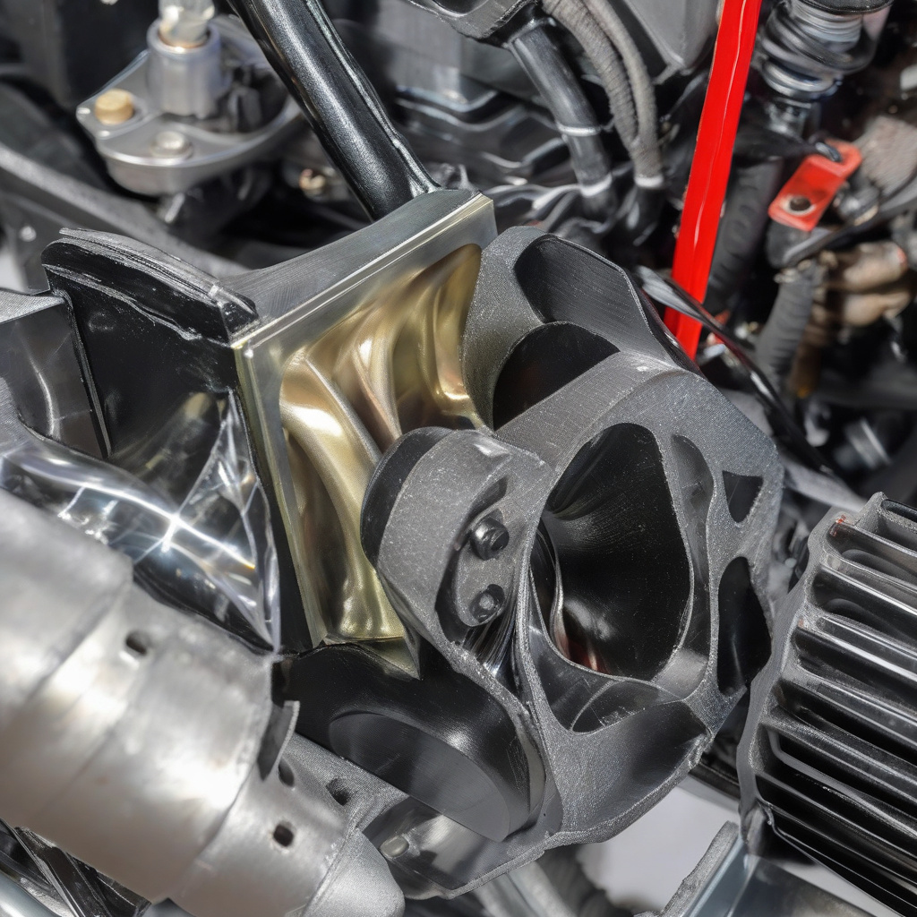 Mechanic testing engine for knocks and timing issues