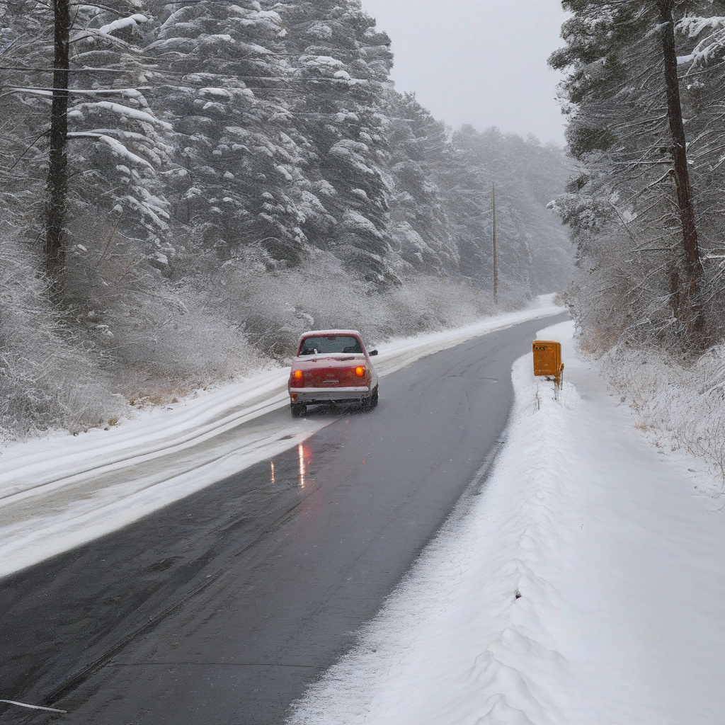 Car struggling to start in winter conditions with cold engine symptoms