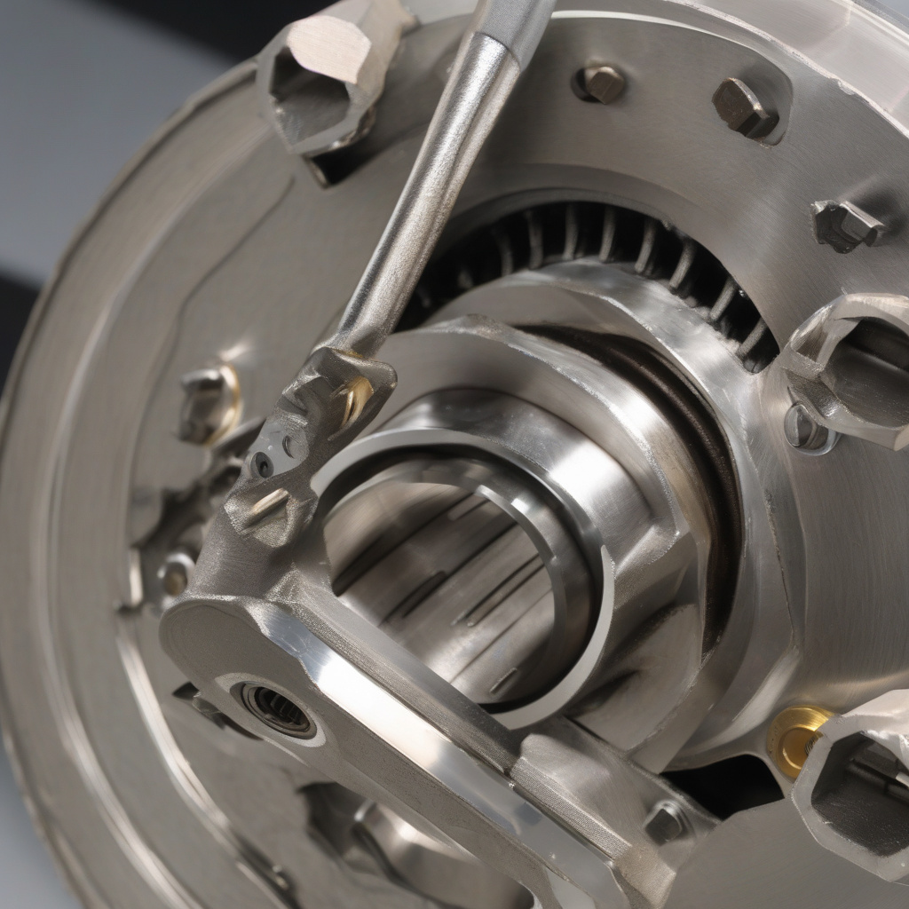 Driver safely addressing transmission grinding issues