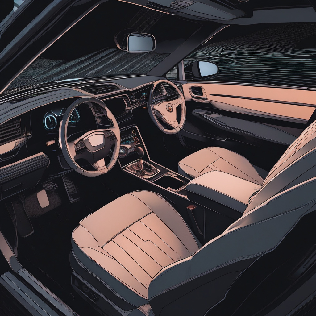 Mechanic viewing check engine code on diagnostic scanner