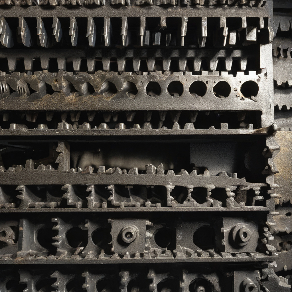 Technician using scan tool on modern car electronics