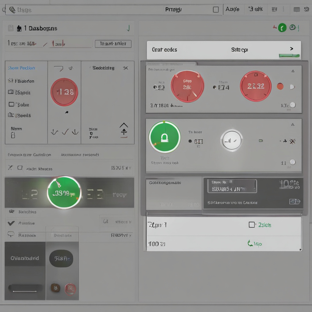Dashboard warning lights in various vehicles