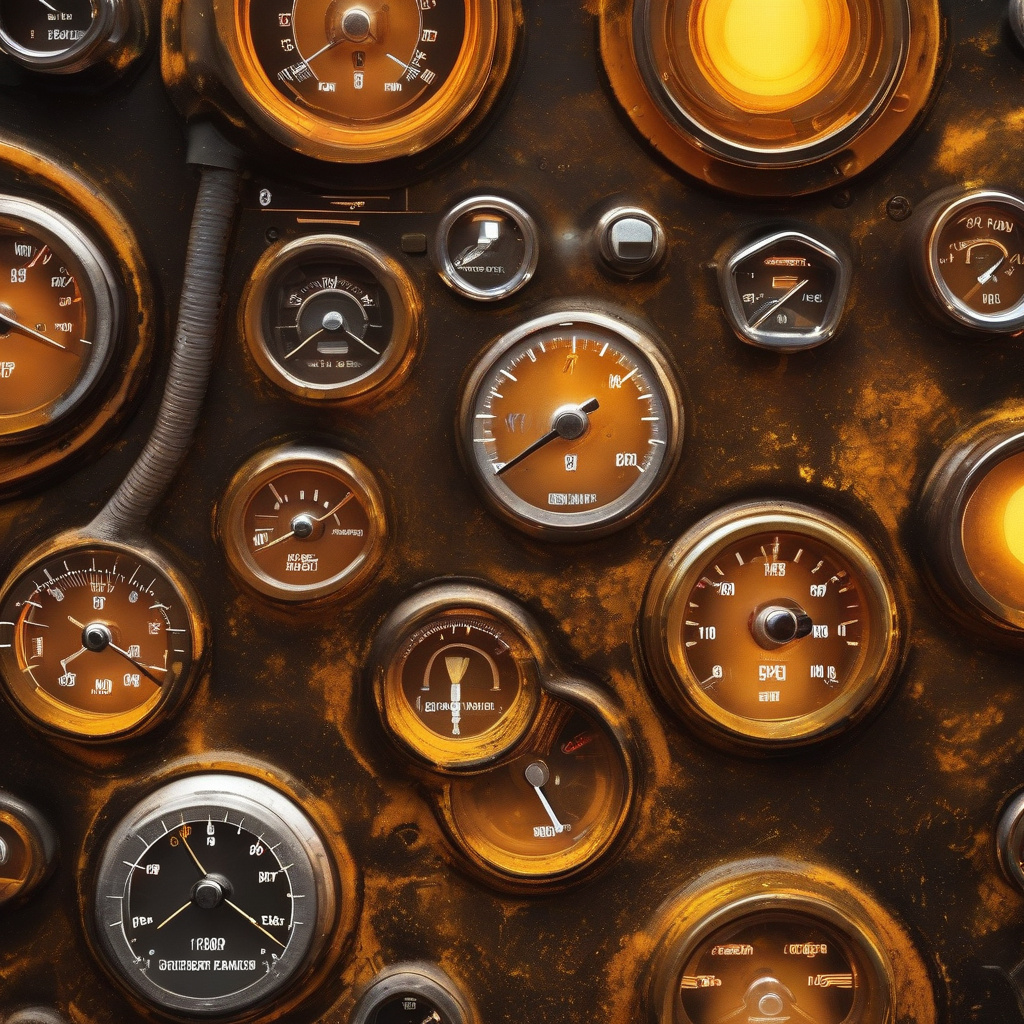 Diagnostic scanner tool plugged into OBD-II port