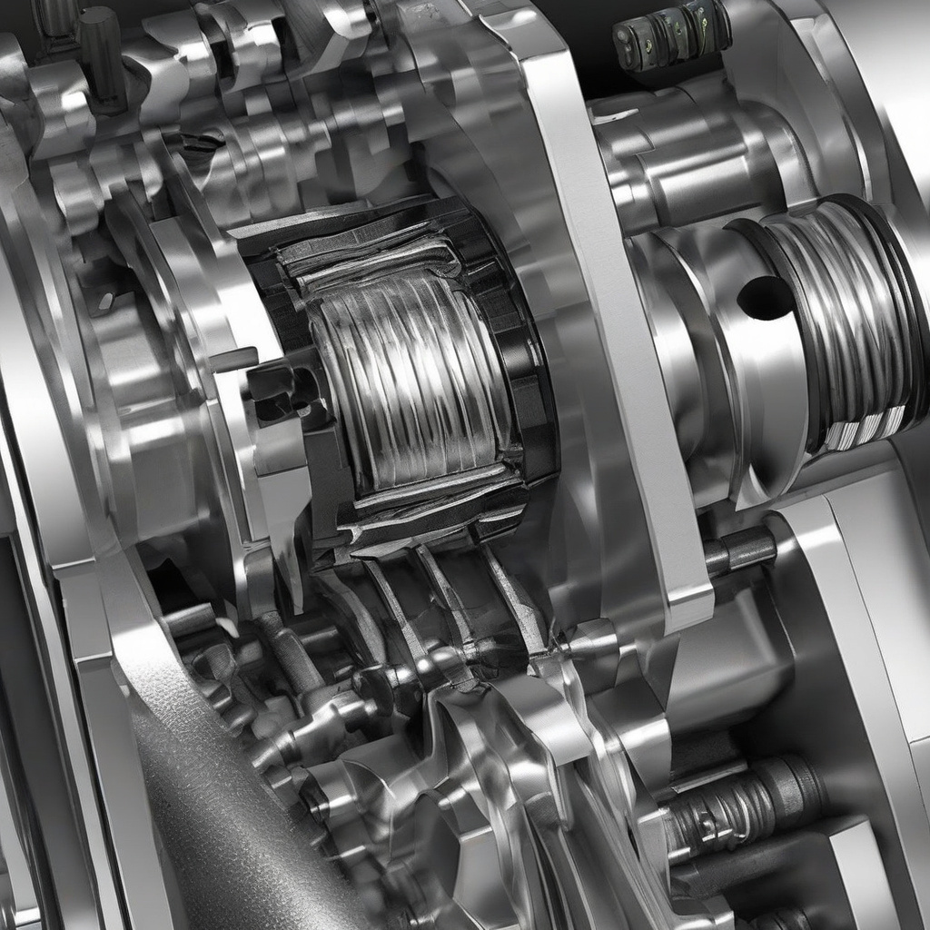 Engine bay cables and connectors being checked