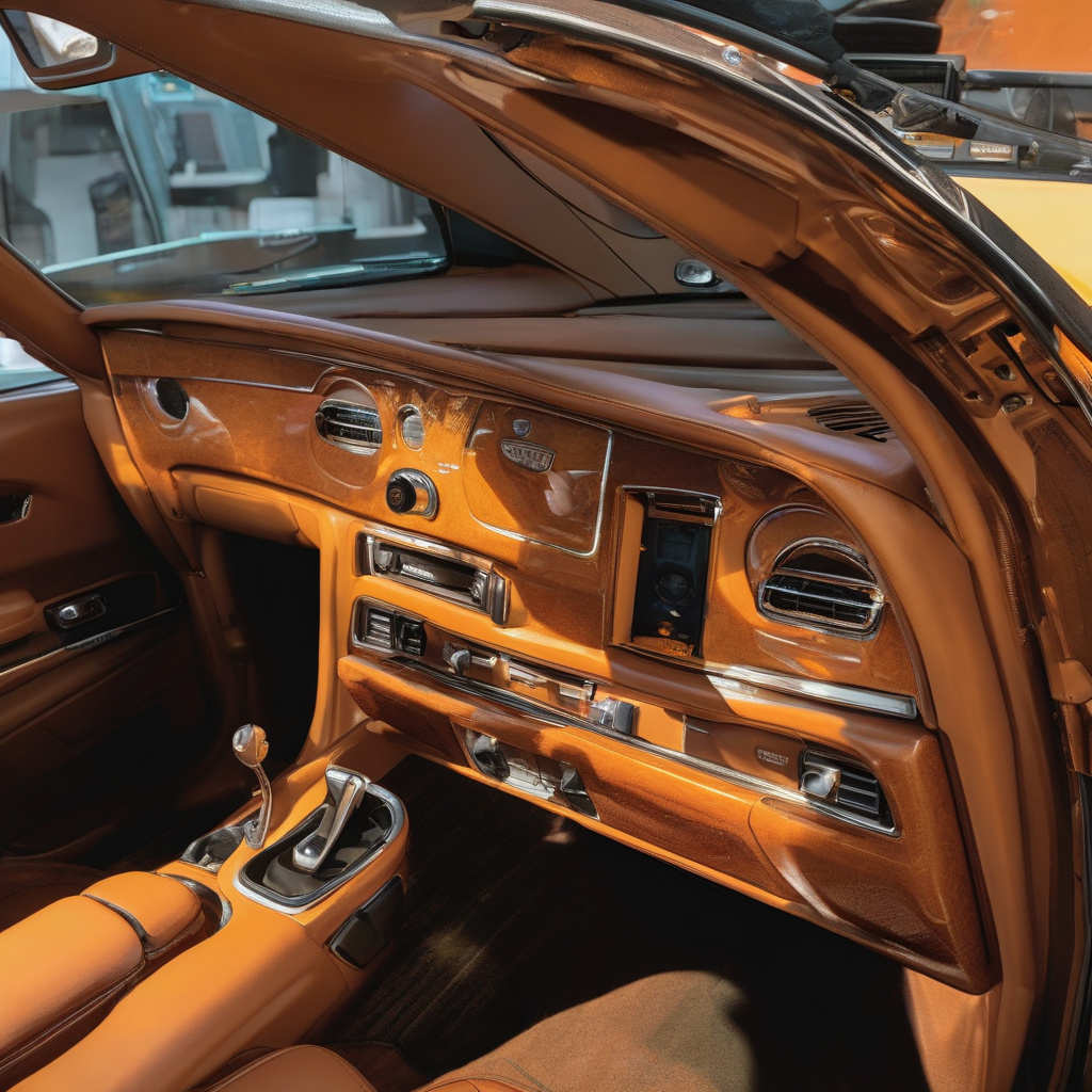 Technician reviewing maintenance required warning in a service bay