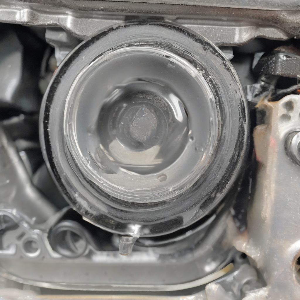 Mechanic investigating delayed maintenance issues