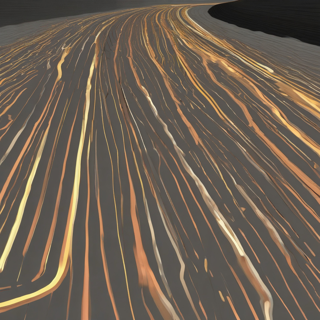 Highway driving with functioning lane assist and clear lines