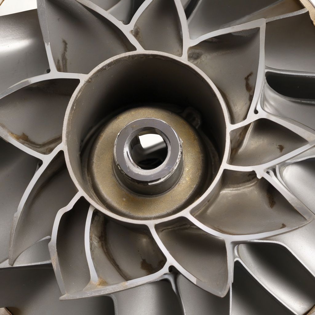 Mechanic inspecting a coolant reservoir for leak diagnostics