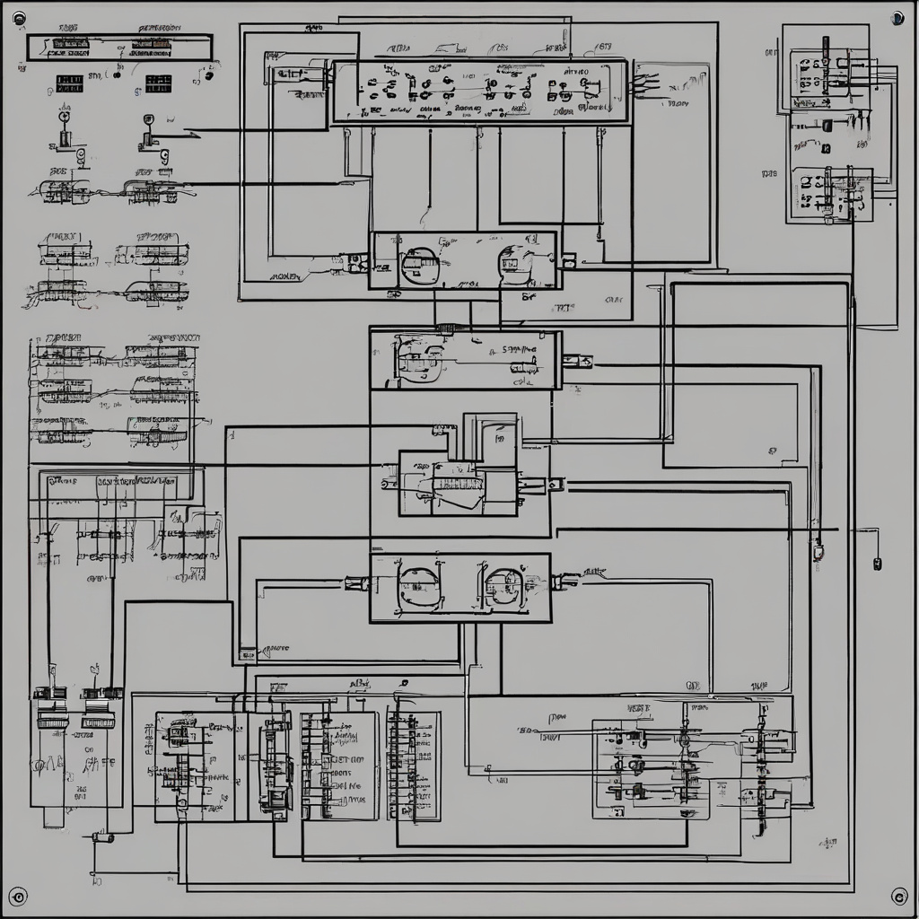 Engine bay with visible glow plug wiring