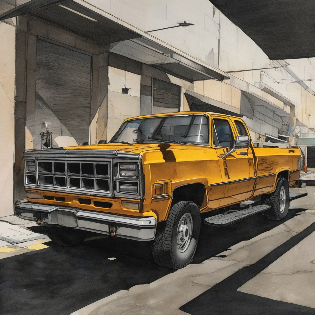 Car dashboard with engine warning light illuminated