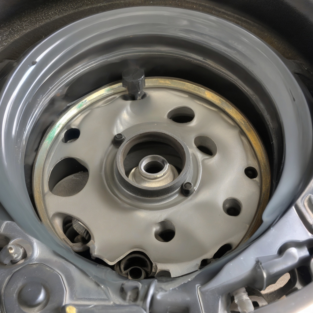 Routine inspection in progress after spanner service light activation Routine inspection in progress after spanner service light activation